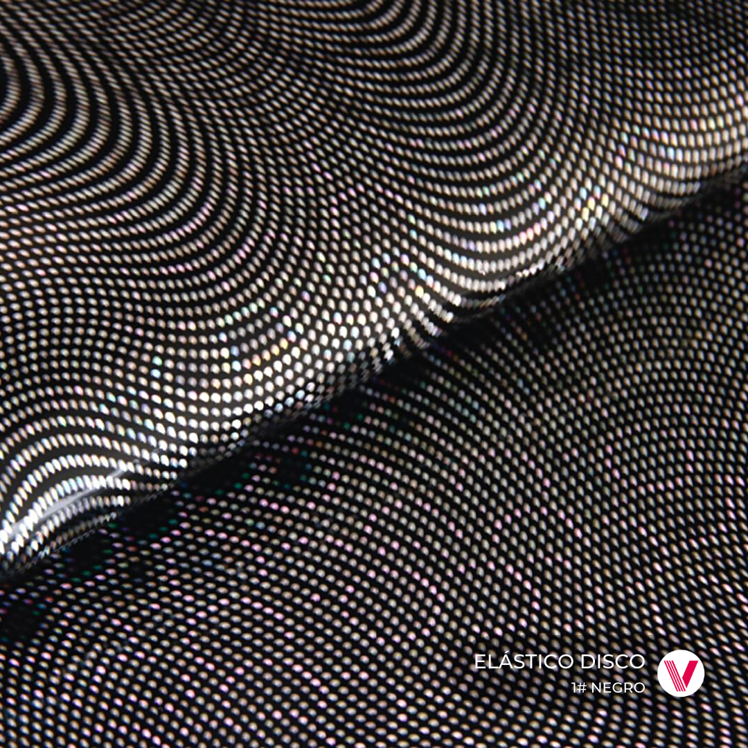 Elástico Disco Negro