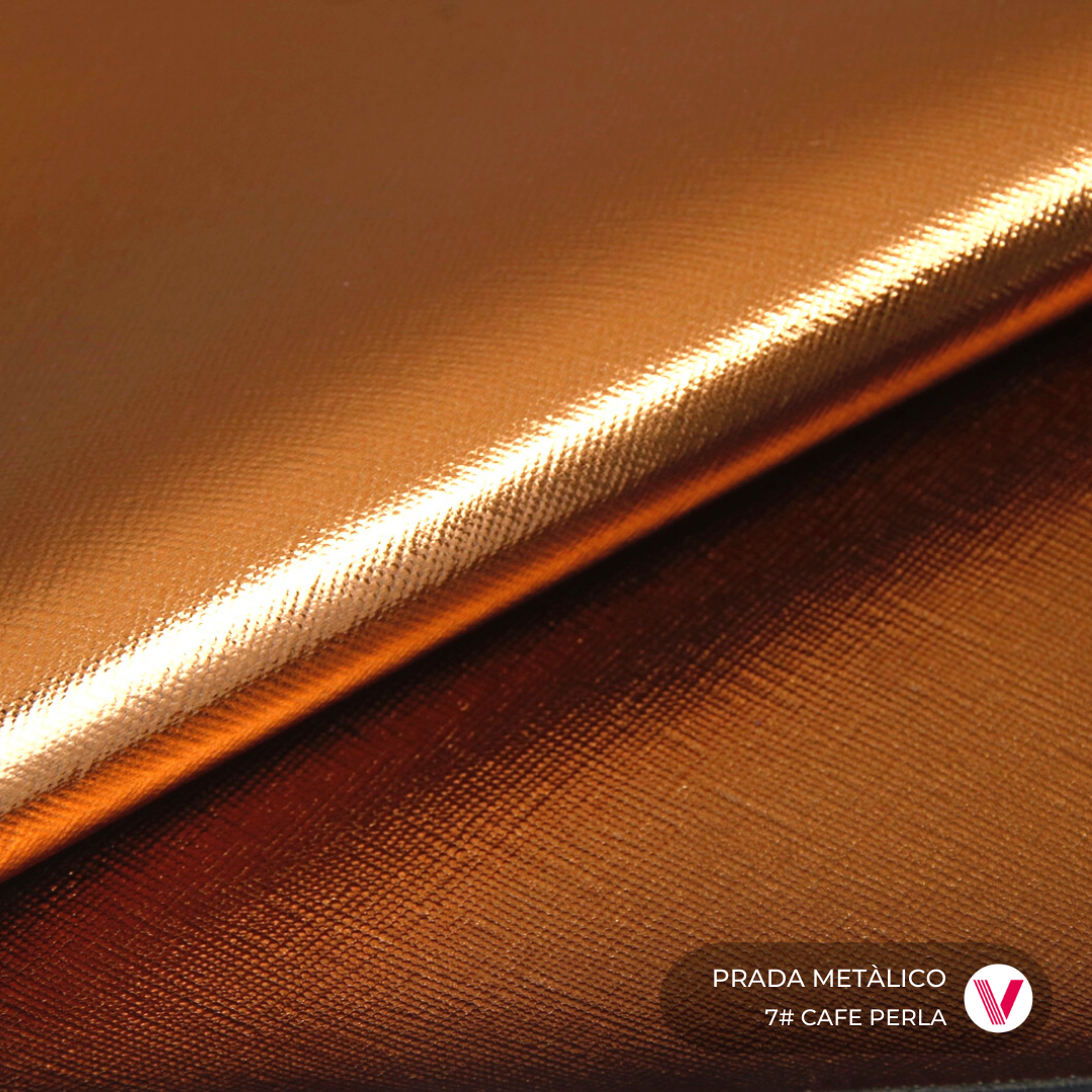 Sintetico Prada Metalico Cafe Perla 1.0 MM