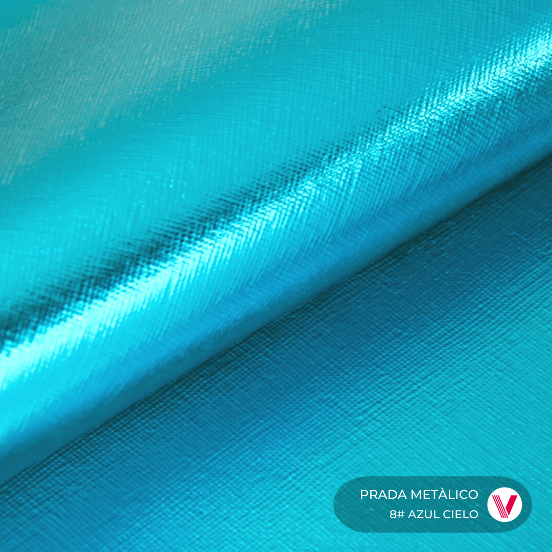 Sintetico Prada Metalico Azul Cielo 1.0 MM