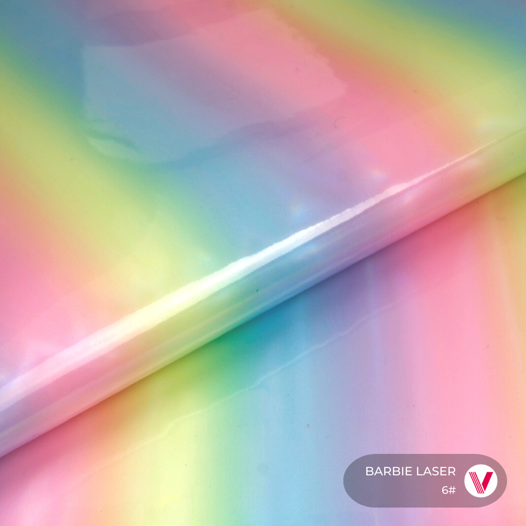 Sintetico Barbie Laser Arcoiris