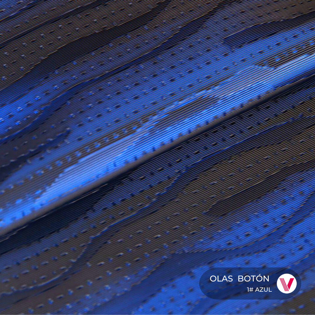 Olas Botón Azul