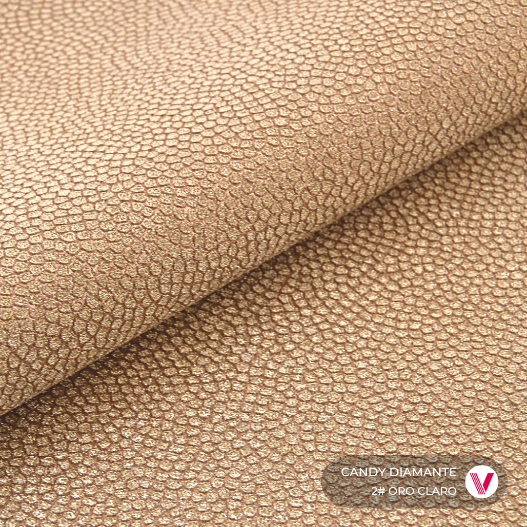 Sintetico Candy Diamante Oro Claro