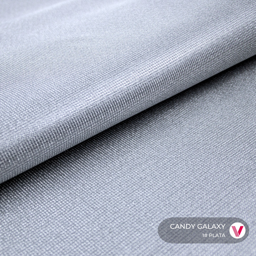 Sintetico Candy Galaxy Plata