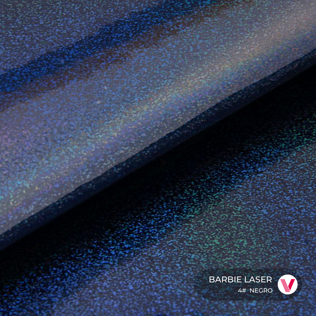 Sintetico Barbie Laser Negro