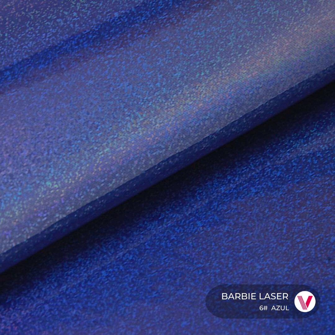 Sintetico Barbie Laser Azul