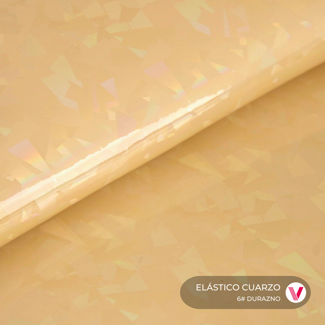 Elástico Cuarzo Durazno