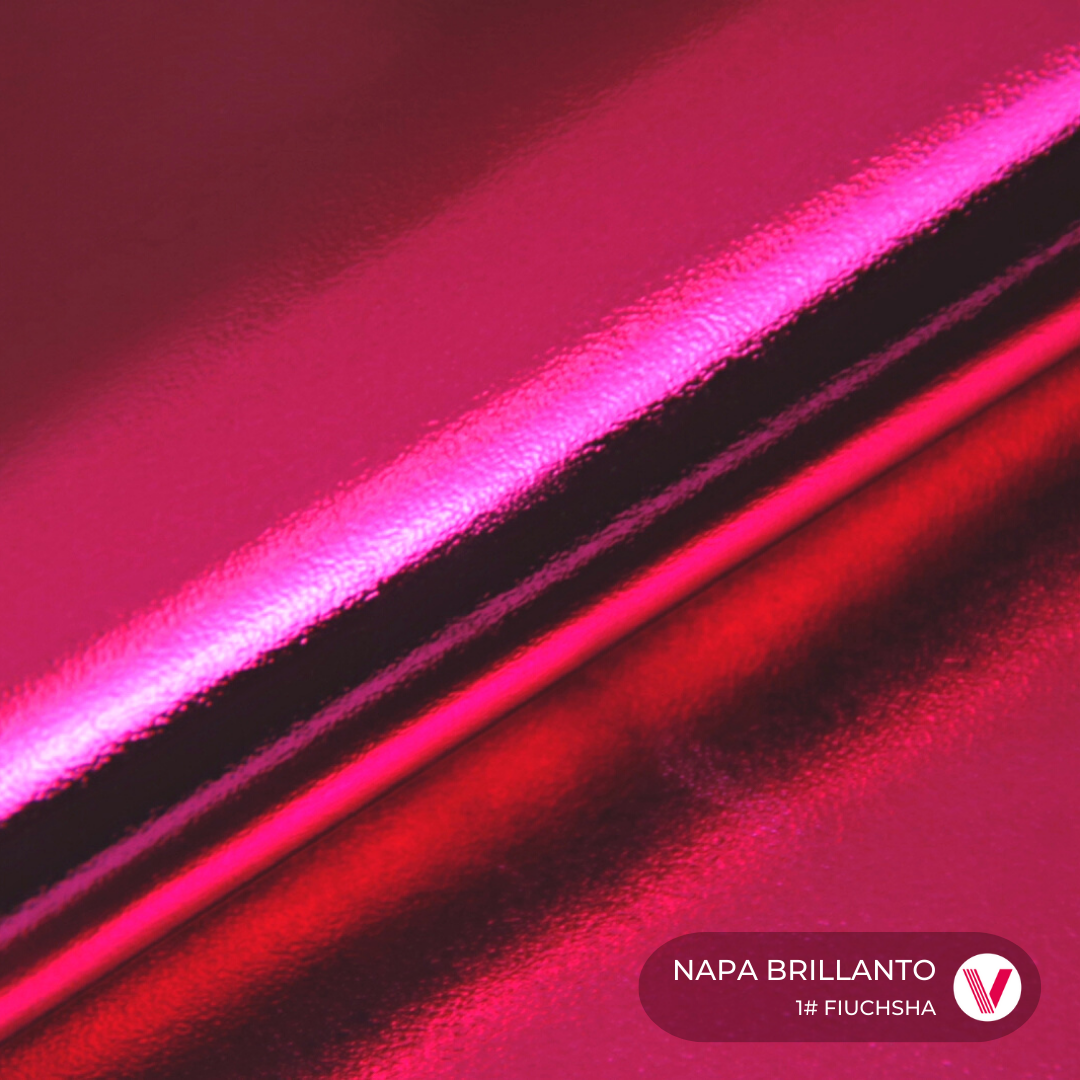 Sintetico Napa Brillanto Fiuchsha