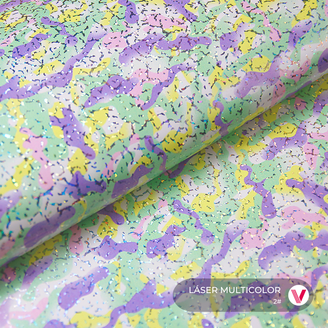 Sintetico Laser Multicolor