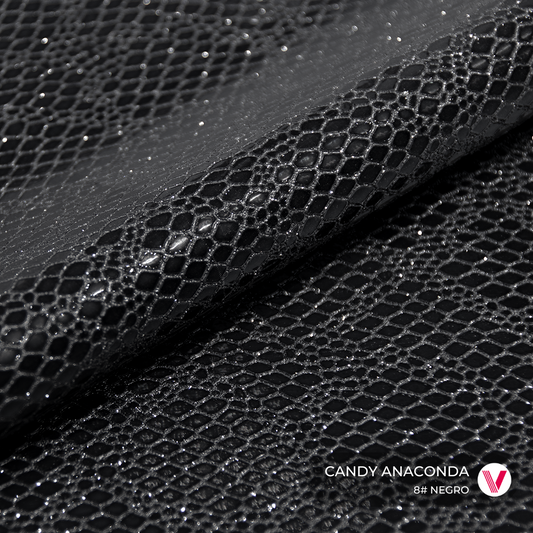 Sintetico Candy Anaconda Negro