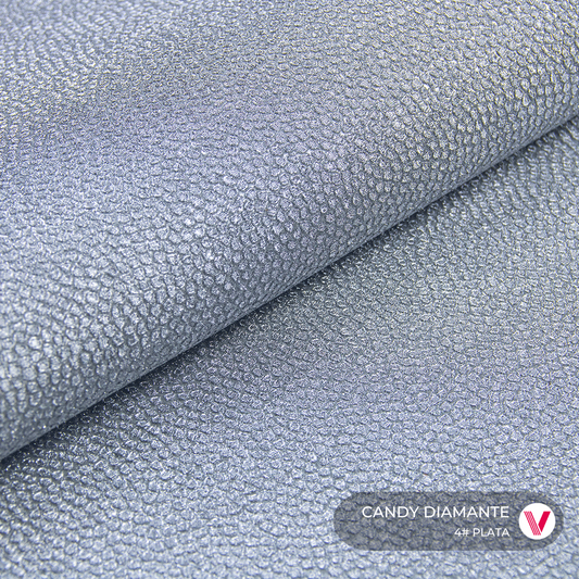 Sintetico Candy Diamante Plata