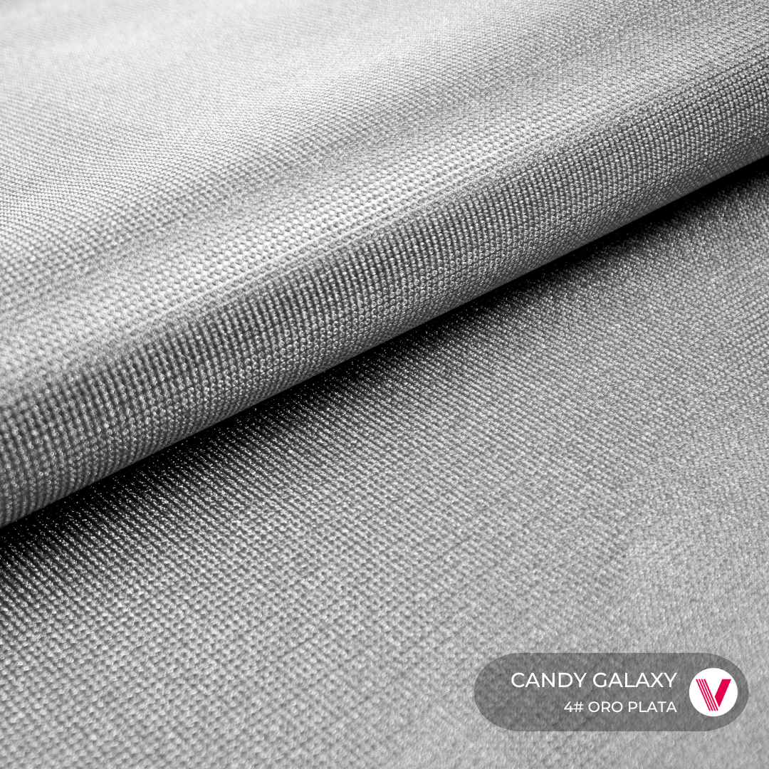 Sintetico Candy Galaxy Oro Plata